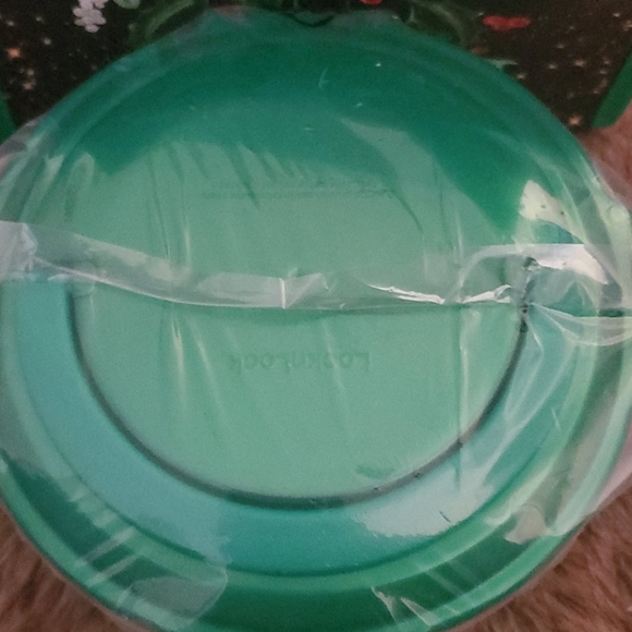 Lock and lock circle green handle matching tote - Picture 2 of 4